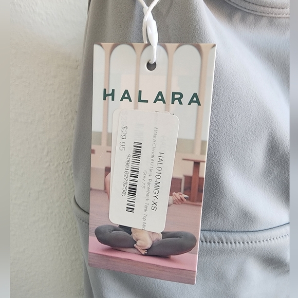 COPY - Gray HALARA Sports Top - Picture 3 of 3